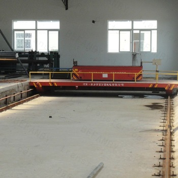 Χρησιμοποιημένο καροτσάκι μεταφοράς ραγών σπειρών εργοστασίων μπάρα τροφοδότησης 60 τόνος