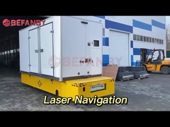 Βαρύ φορτίο 15 τόνων χωρίς τροχιά, ηλεκτρικό μηχανοκίνητο τροχόσπιτο μεταφοράς