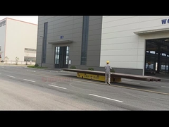 Ηλεκτρικό καρότσι μεταφοράς πλακών από χάλυβα, ευέλικτο καρότσι μπαταρίας χωρίς τροχιά