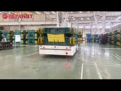 Πηδαλιουχούμενοι 40 φορμών τόνοι κάρρων μεταφοράς, με μπαταρίες Trackless καροτσάκι μεταφοράς