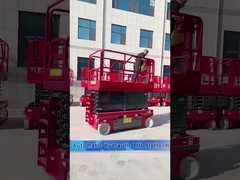 320KG αυτόματη κινητή πλατφόρμα ανύψωσης με ψαλίδι, εξωτερικό αυτοπροωθητικό υδραυλικό τραπέζι ανύψωσης