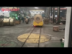 Έξυπνο καρότσι RGV με τροχιά, προσαρμοσμένο τροχόσπιτο μεταφοράς σιδηροδρομικών τροχών