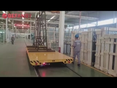 30 τόνων βαριά χωρητικότητα σιδηροδρομική μεταφορά καρότσι,πολτούς από χάλυβα μπαταρία μεταφορά καρότσι