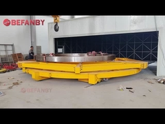 Προσαρμοσμένο σιδηροδρομικό καροτσάκι γυριστήρα, 360° κενό περιστρεφόμενο φορτηγό μεταφοράς