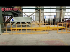 Μεγάλο φορτίο Moble Reel μεταφορά καρότσι,προσαρμοσμένη τροχιά Turntable μεταφορά τροχόσπιτο