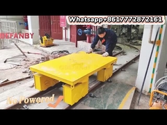 Χειροκίνητο σιδηροδρομικό φορτηγό μεταφοράς, μακροχρόνια εργοστάσιο μεταφοράς φορτηγού