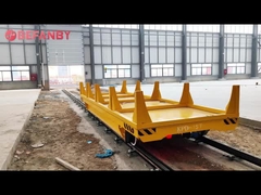 Σιδηροδρομικά λειτουργούμενα εργοστάσια μεταφοράς καρότσι, απομονωμένα τροχούς ηλεκτρικό φορτηγό μεταφοράς