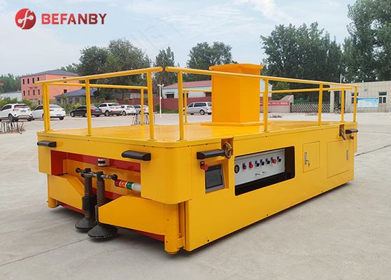 Laser Guided Automatic Heavy Duty Transfer Agv 100 Ton
