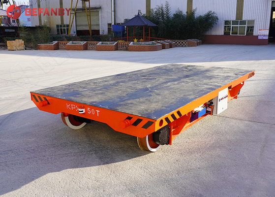 Factory Electric Flatbed Industrial Transfer Trolley