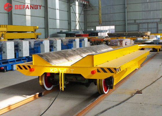 Motorized Electric Rail Transfer Coil Moving Trolley