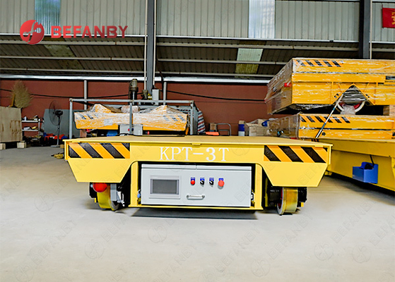 3 Tonne Electrical Rail-mounted Bogie System Transfer Vehicles