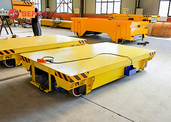 3 Tonne Electrical Rail-mounted Bogie System Transfer Vehicles