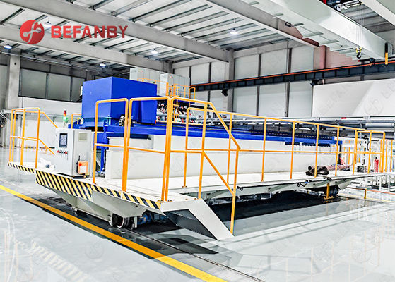 Extra Long Size Docking Furnace Transport Remote Control Ferry Transfer Carts