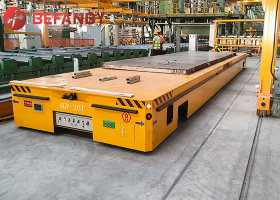 Heavy Load 30 Ton Remote Control Trackless Automatic Guided Vehicle