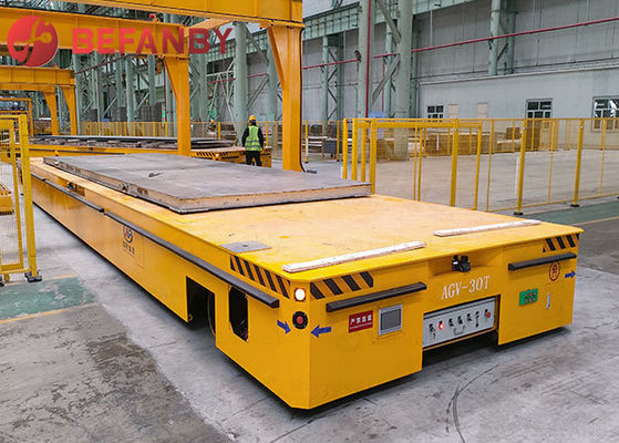 Heavy Load 30 Ton Remote Control Trackless Automatic Guided Vehicle
