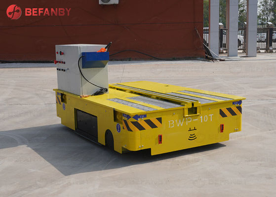 Customized Steel Welding Frame Transformer Plant Railless Transfer Carts