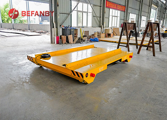 Motorized Railway Boiler Factory Ladle With Heat Proof Transfer Carts