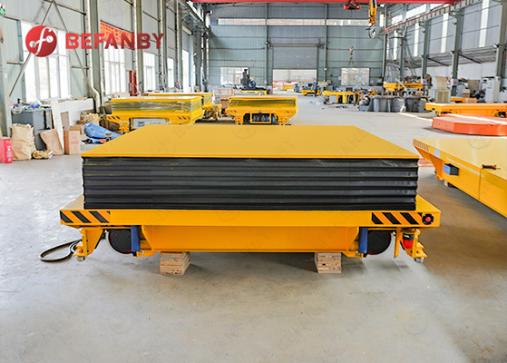 Motorized Railway Boiler Factory Ladle With Heat Proof Transfer Carts