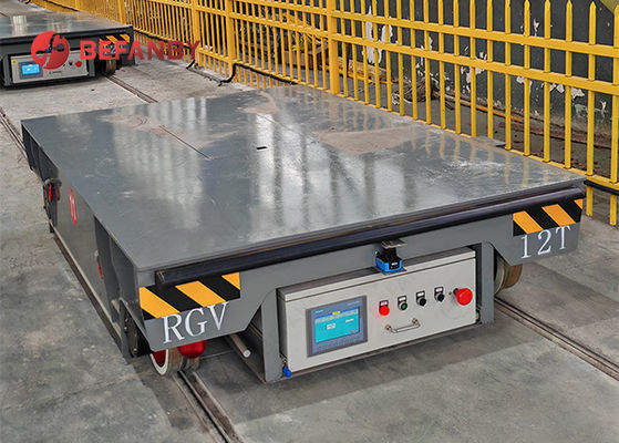 12 τόνους με έξυπνο ηλεκτρικό κουτί RGV ρομπότ μεταφοράς καρότσι