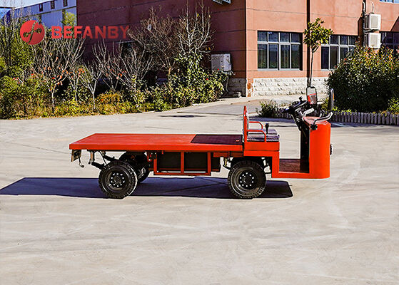 Απεριόριστη Απόσταση Λειτουργίας Τροχήλατο Καρότσι Μεταφοράς Χωρίς Ράγες Με Τιμόνι