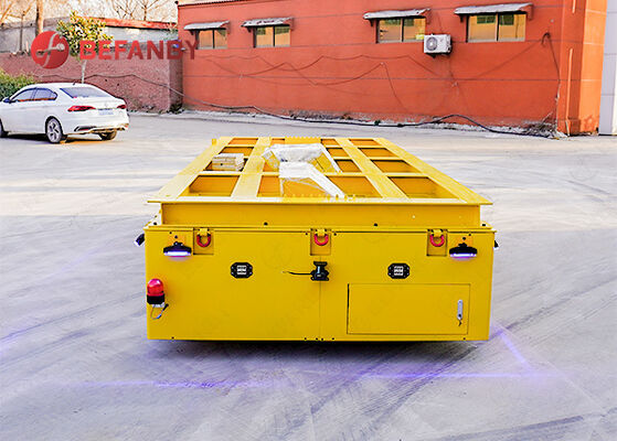 Customized Trackless Transfer Cart With Openwork Design Of The Countertop