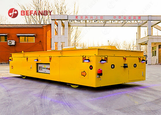 Υποστήριξη εξατομικευμένου τροχοφόρου μεταφοράς χωρίς τροχιά για εργοστάσιο χάλυβα