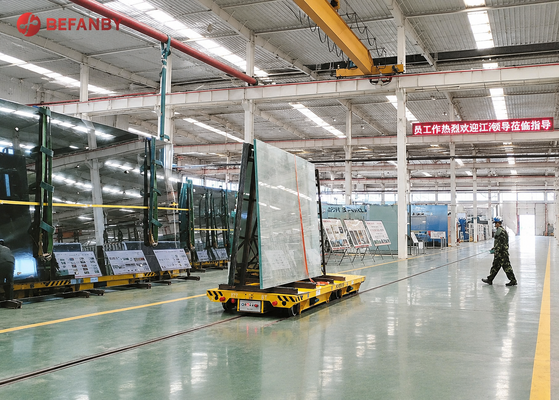 Μακρινό Q235 20m/Min μαρμάρινο κάρρο μεταφοράς ραγών 15 τόνου