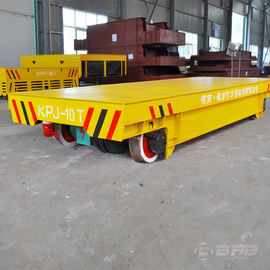 Material Handling Motorized Transfer Trolley Remote Control ISO9001 Approval