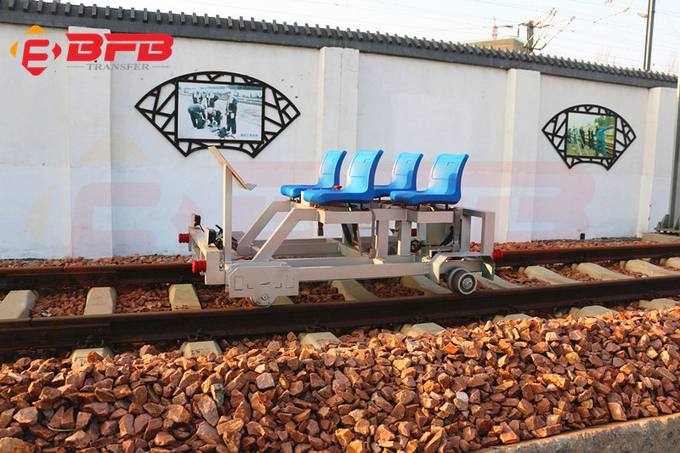 Χρησιμοποιημένο σιδηρόδρομος μπαταριών κάρρο ραγών επιθεώρησης τύπων ηλεκτρικό